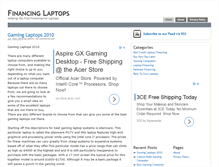Tablet Screenshot of financinglaptops.net